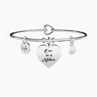Bracciale Kidult Donna Love in Acciaio Perla 731260 KIDULT - 731260 KIDULT